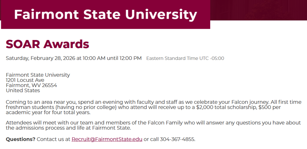 SOAR Awards for 2026