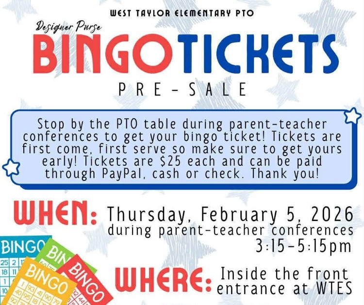  Bingo Tickets presale 