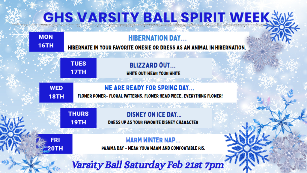 2026 Varsity Ball Information