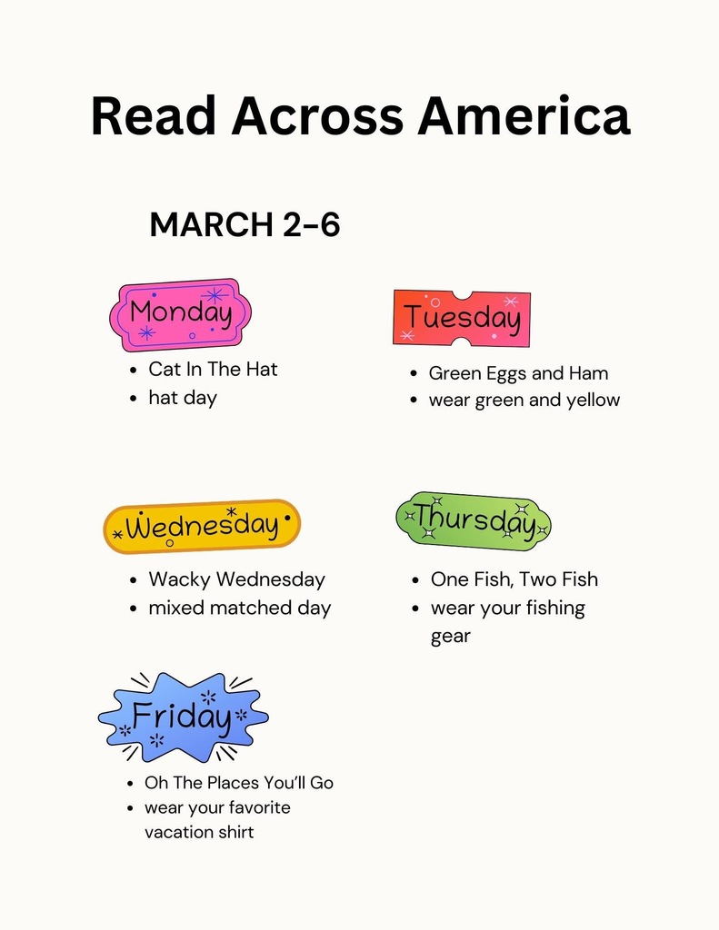Read Across America week