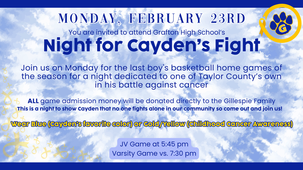 Night for Cayden's Fight - 2/23