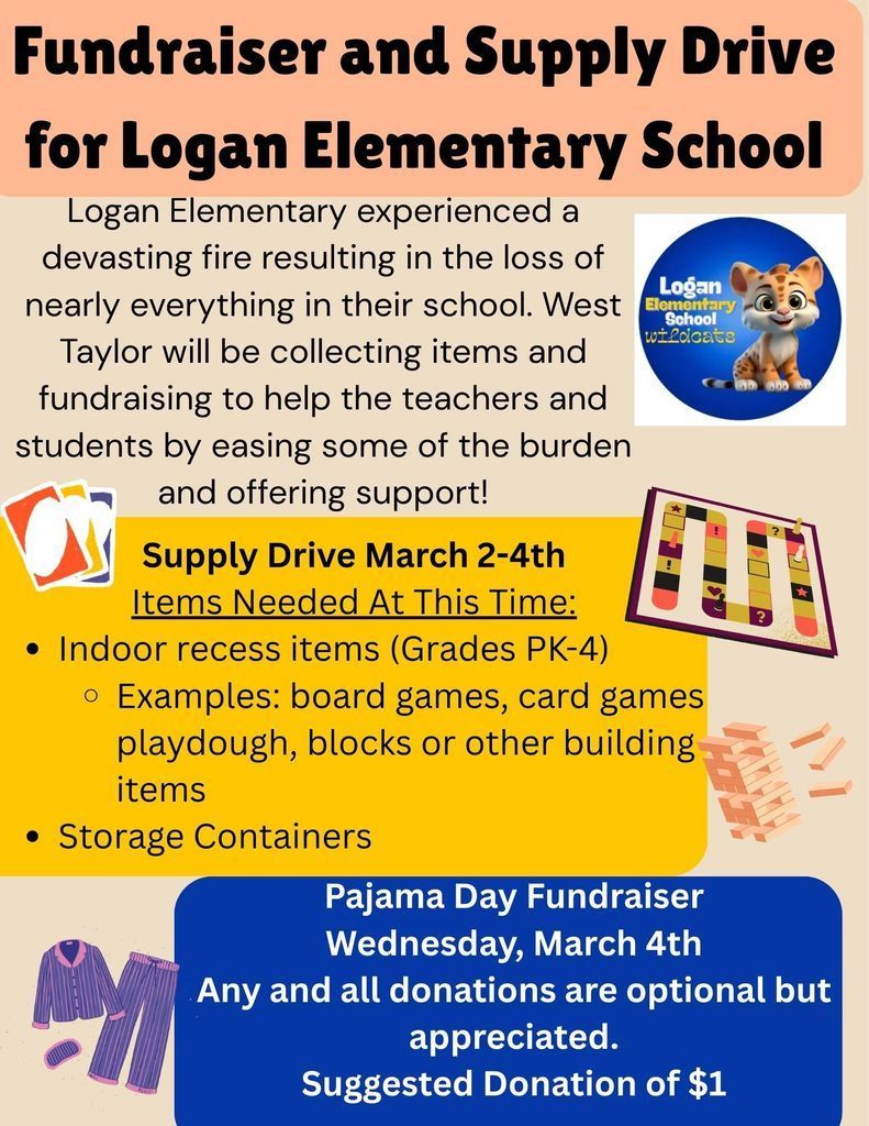 Logan Elementary School Supply Drive