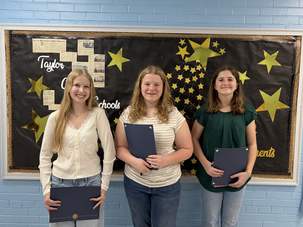 picture of Young Writer's Contest winners