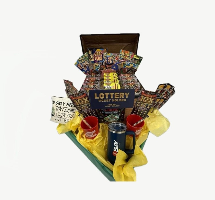 Lottery Raffle Basket