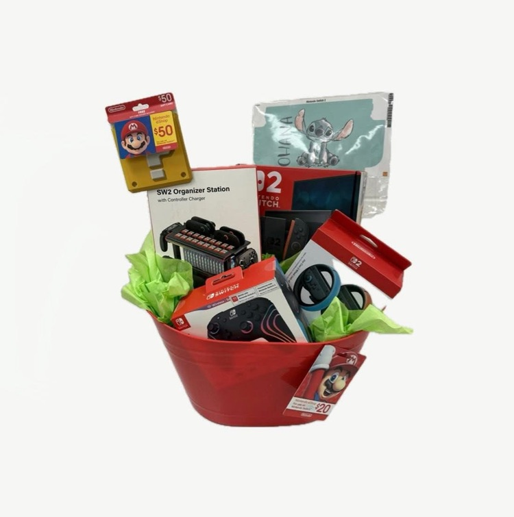 Nintendo Raffle Basket