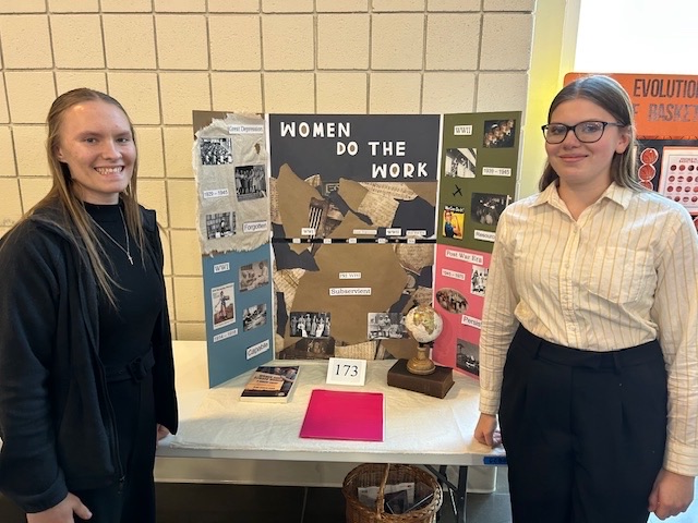 GHS Students at the 2026 Regional WV Social Studies Fair