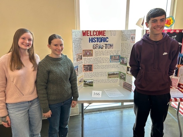 GHS Students at the 2026 Regional WV Social Studies Fair