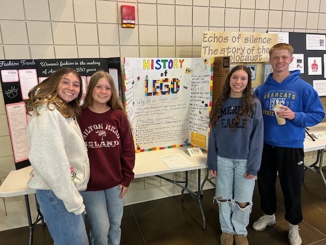 GHS Students at the 2026 Regional WV Social Studies Fair