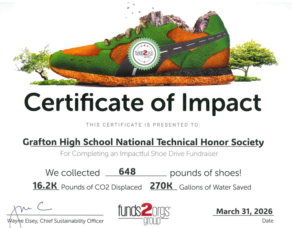 Shoe Drive Impact Cert