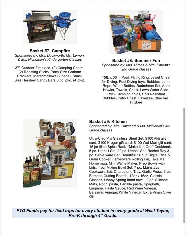 Raffle Baskets Info 
