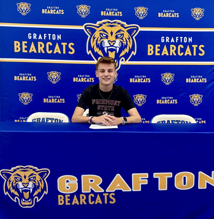 Colson Annon with Fairmont State 