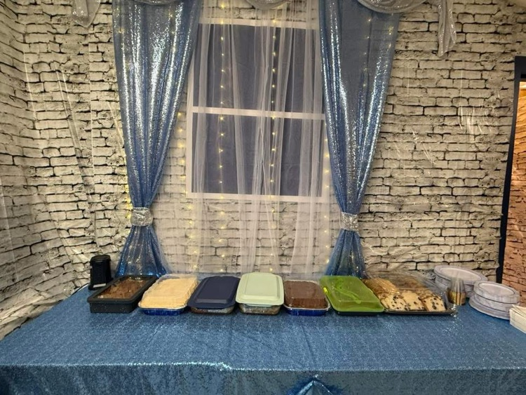 dessert bar