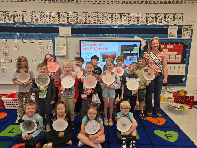 Kelan Lambert and Mrs. Noble’s class