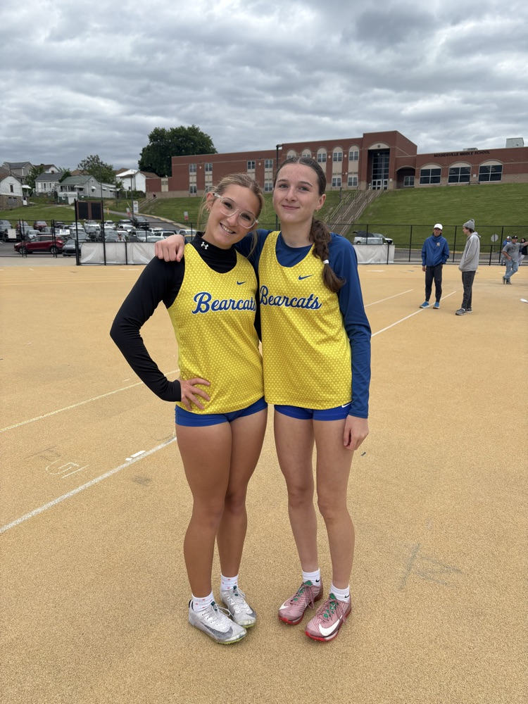 Maddie Lynch and Gracie Fryer qualify for States in the High Jump! 