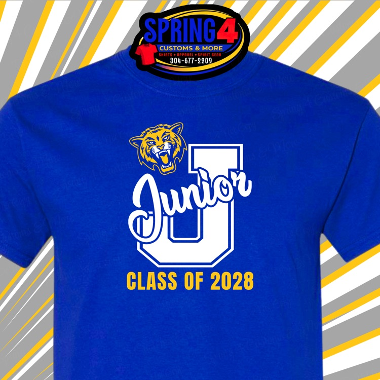 Spring 4 Customs Sale for 8th Grade Bump Up Day 