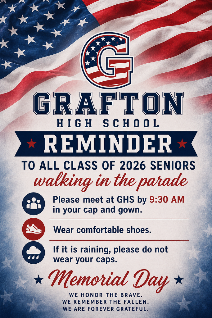 Memorial Day Parade reminders