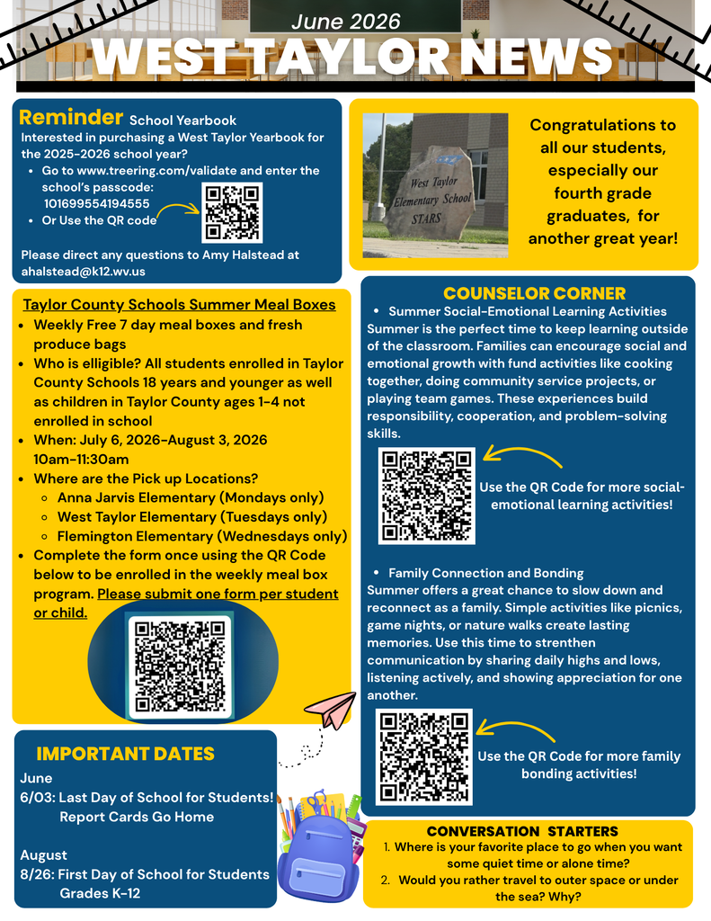 WTES June Newsletter