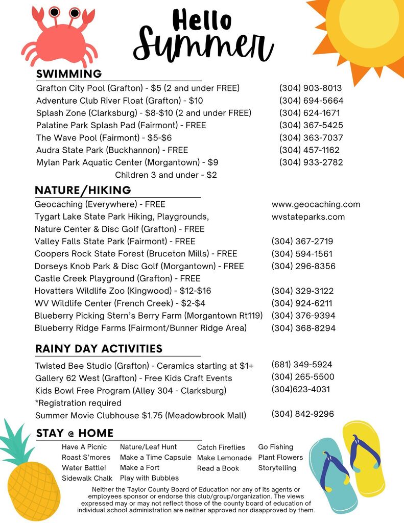 Hello Summer Flyer
