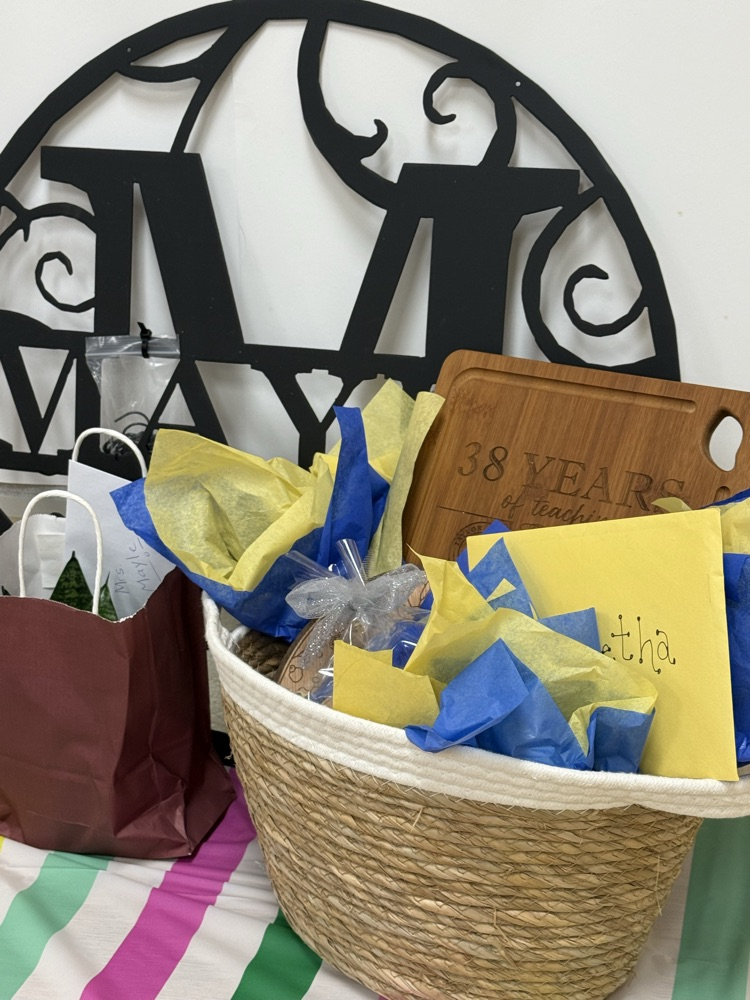 Retirement gifts for Duretha Mayle