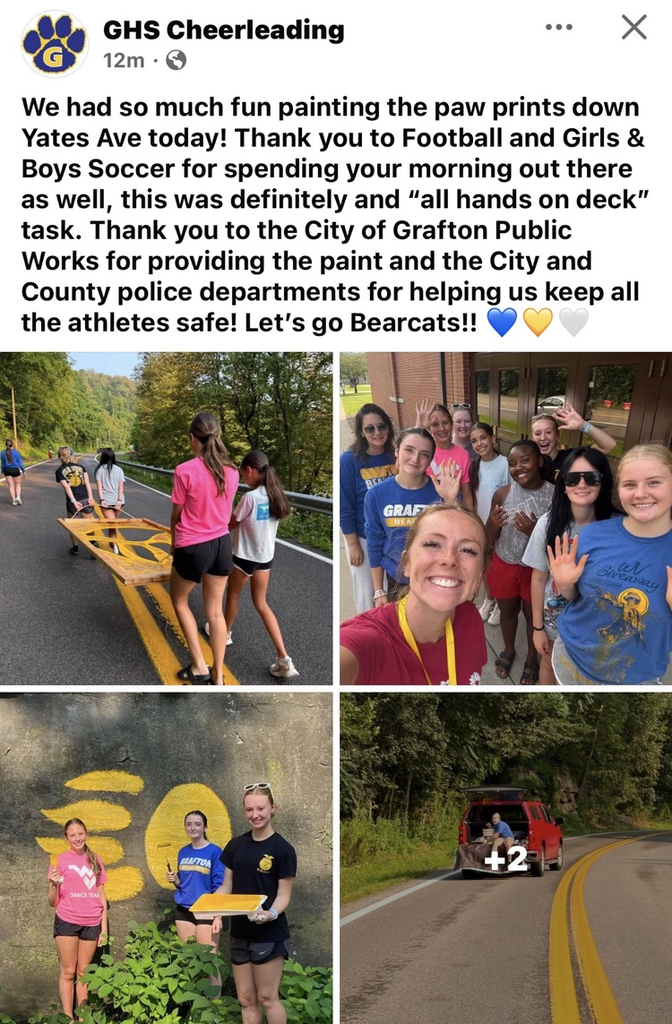 thank you to all who contributed to giving the Bearcat paws a refresh! 