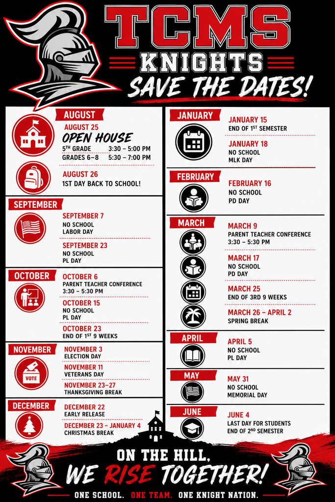Save the dates 