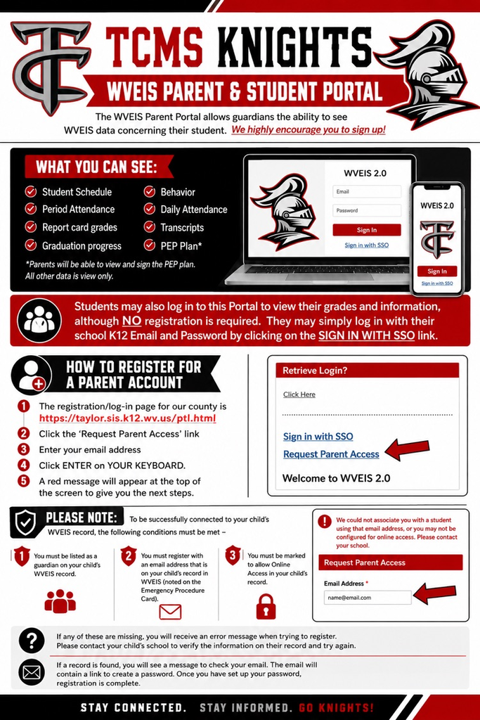 WVEIs parent portal access 