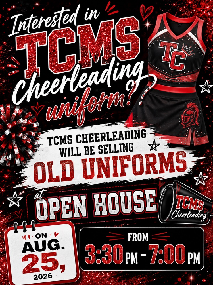 open house sale of old cheer uniforms  