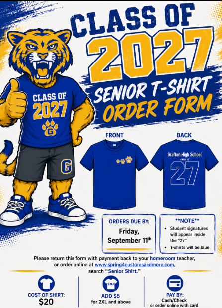 Class of 2027 Senior Shirts