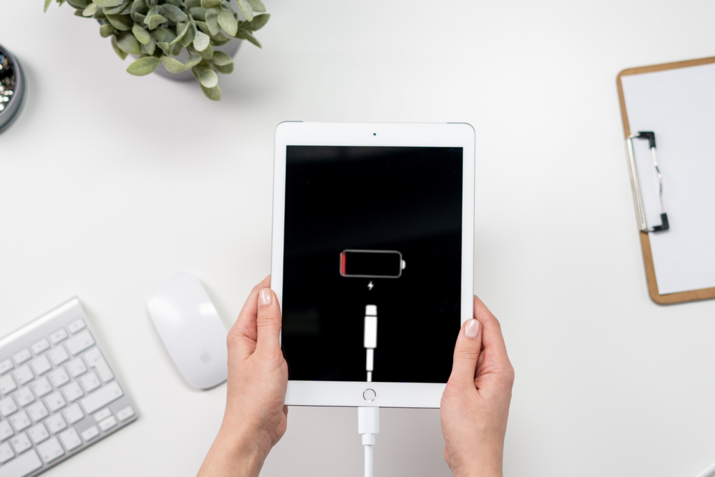 Students need to charge their iPads this evening.