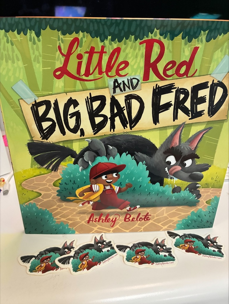 Little Red and Big Bad Fred book