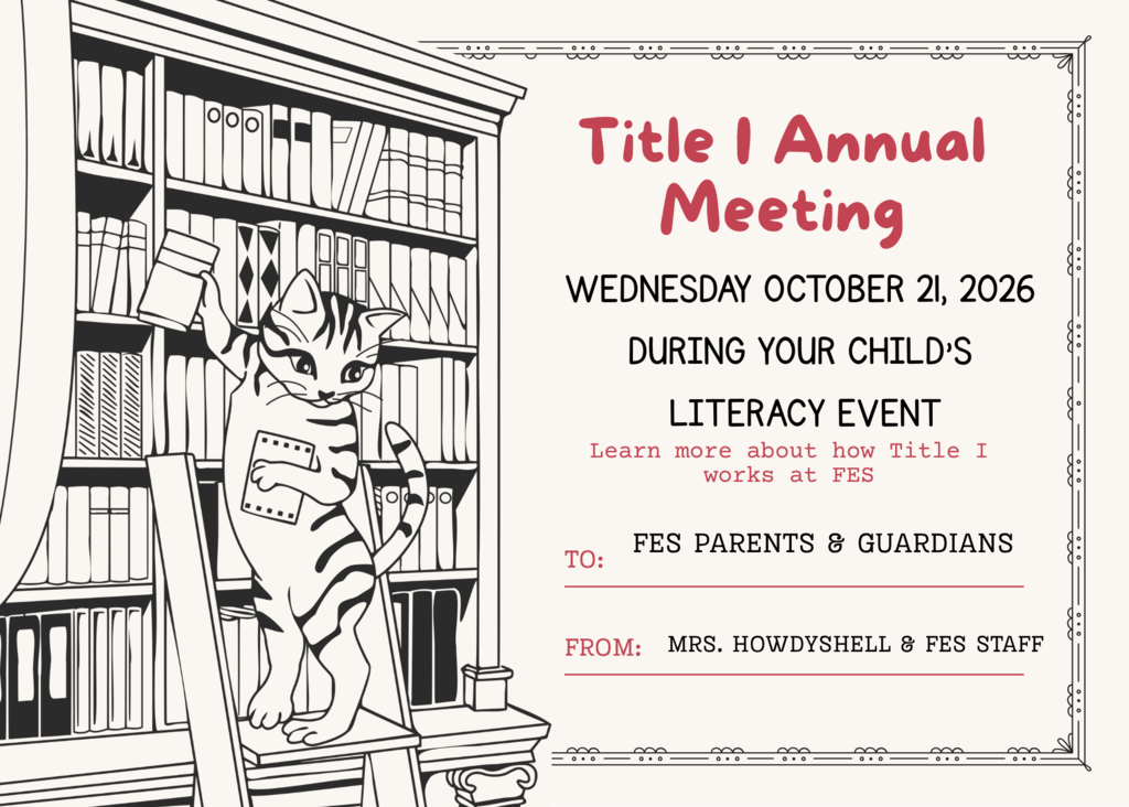 2026-2027 Annual Title I Meeting
