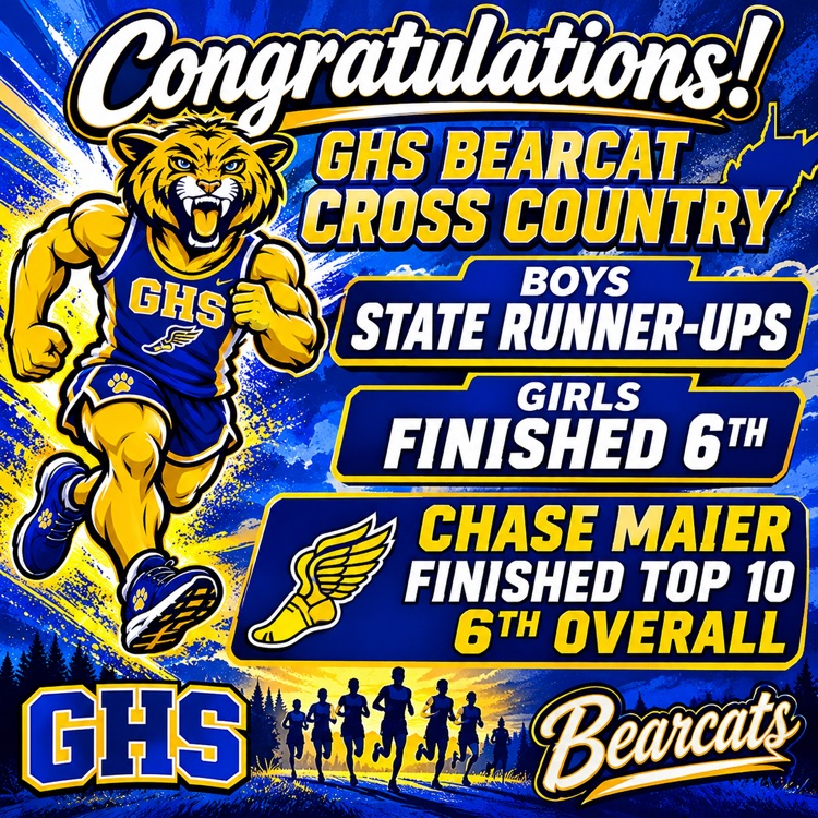 congratulations to GHS Cross Country