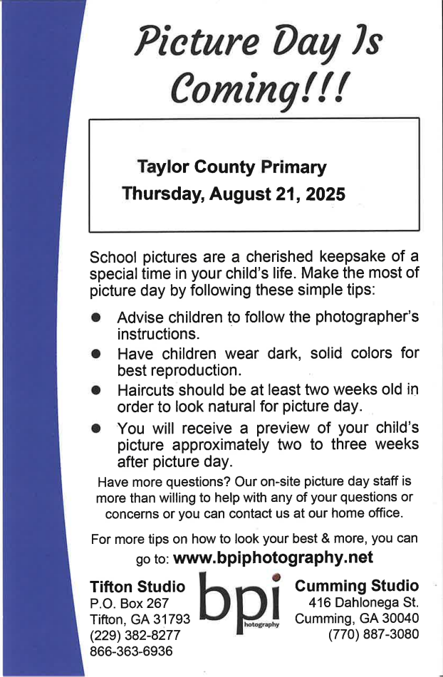 Picture Day Fall 2025