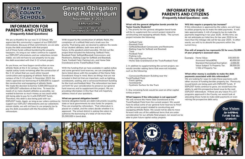 Bond Referendum Information