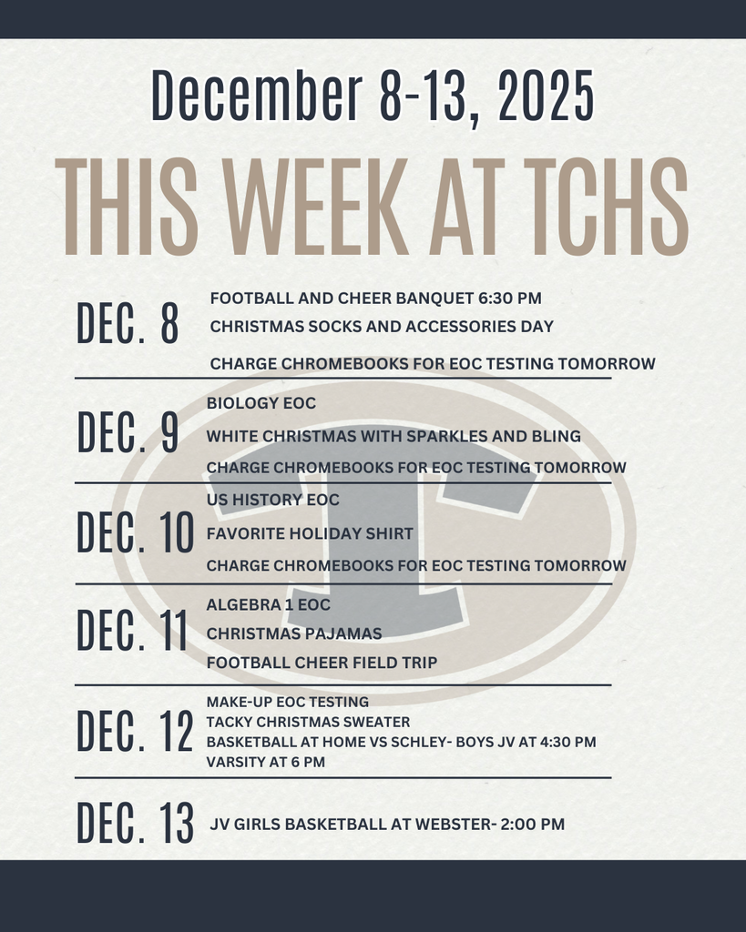This Week at TCHS