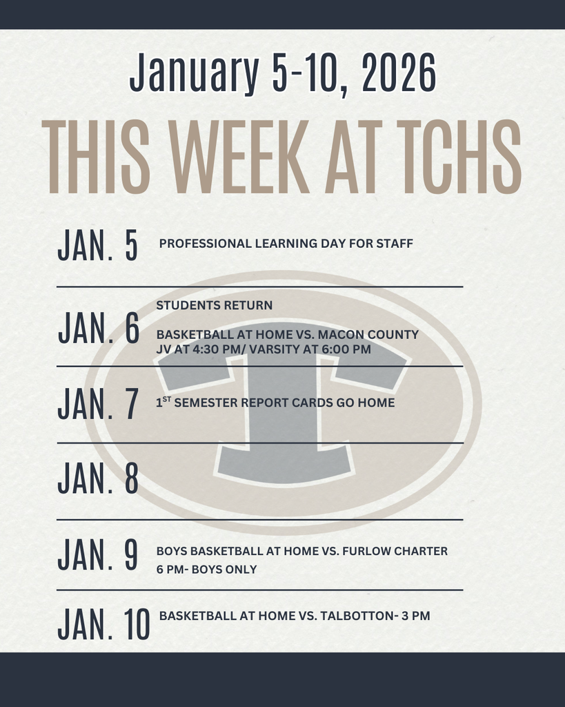 This Week at TCHS