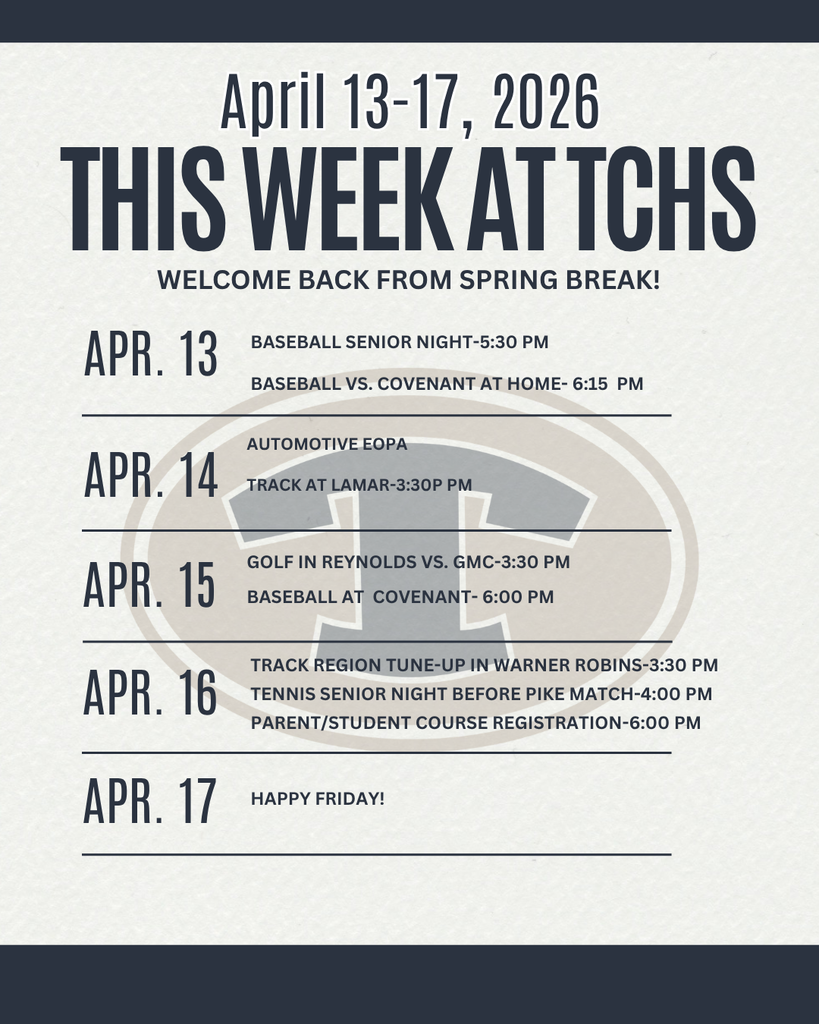 This Week at TCHS