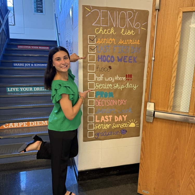 senior checklist