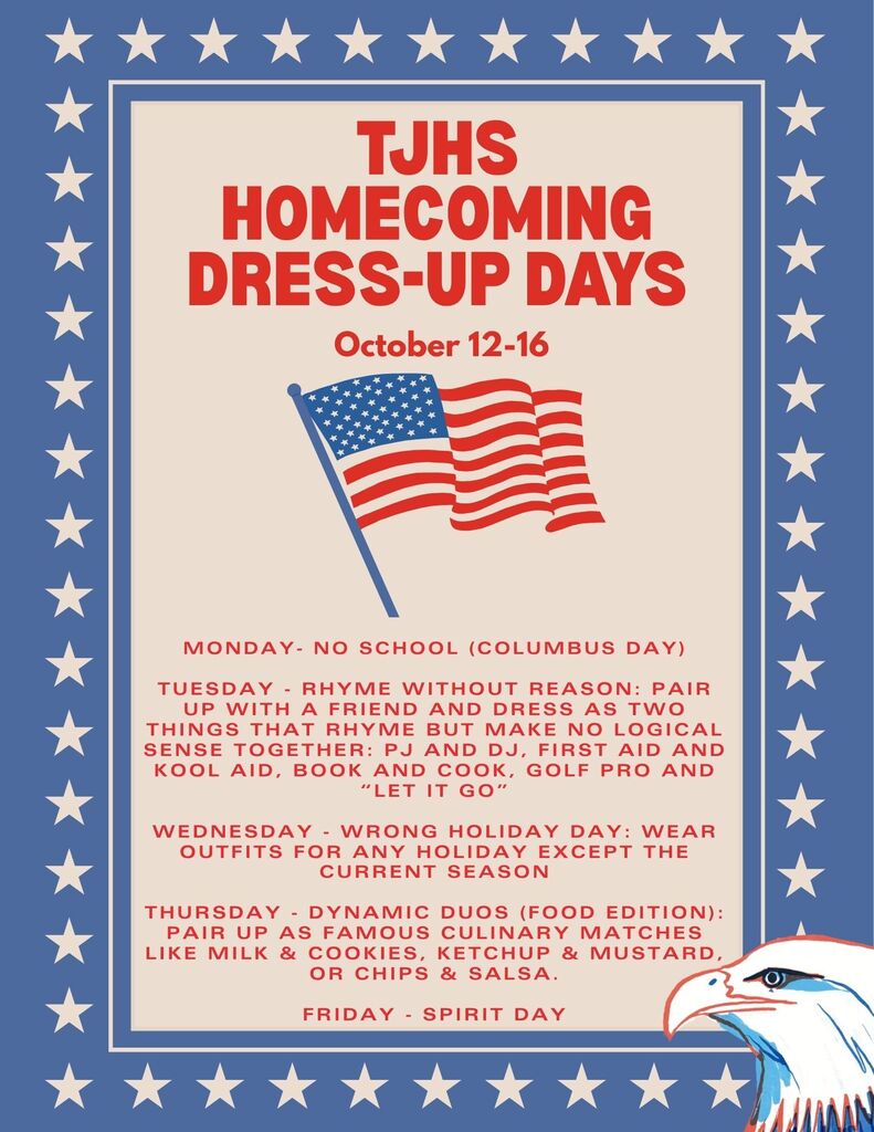 TJHS hoco dress up days