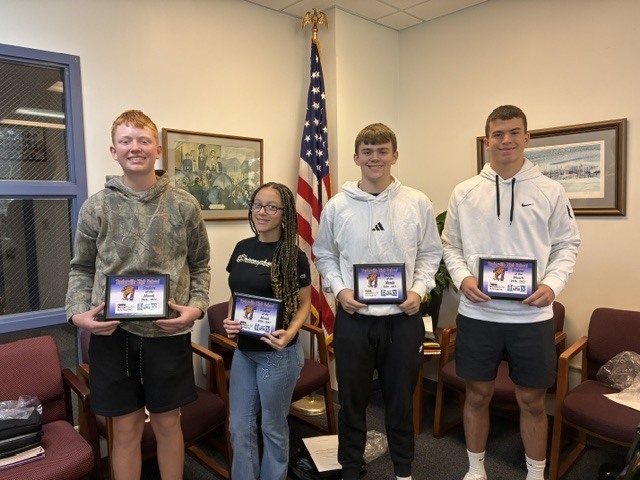 THS October Students of the Month