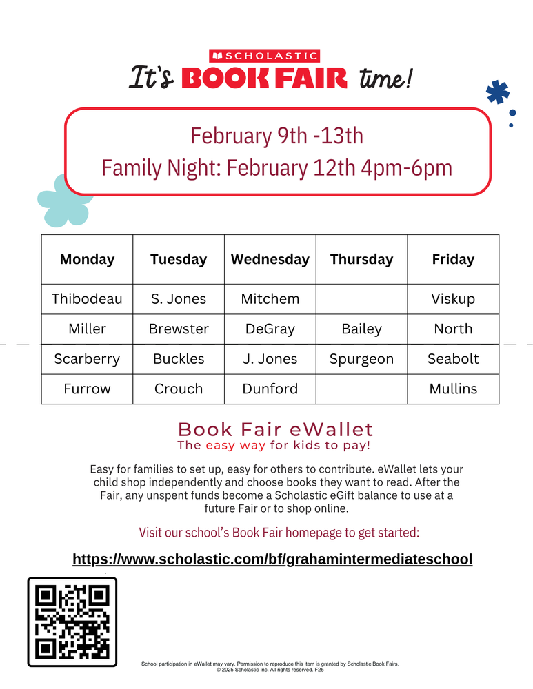 book Fair flyer