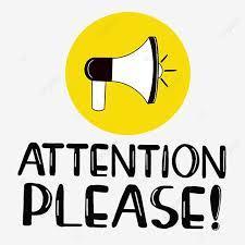 attention please