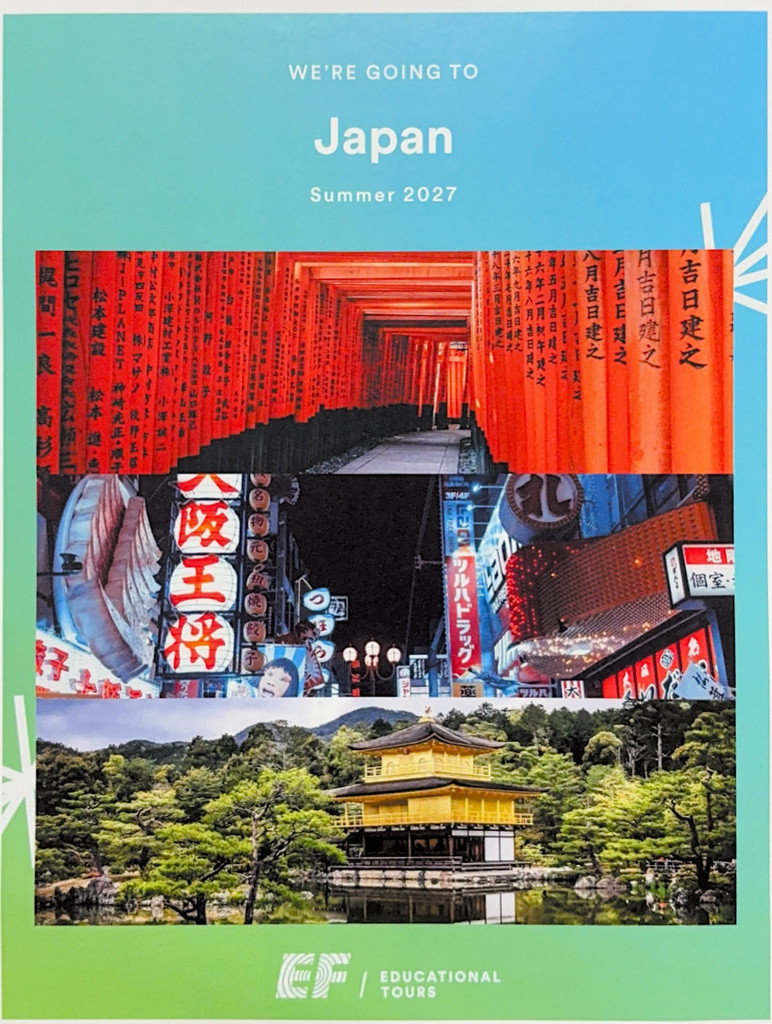 Japan Trip Flyer