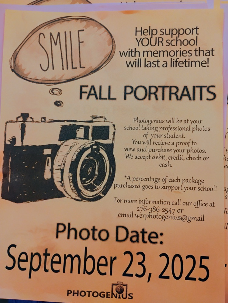 Fall Picture Day at RES will be September 23