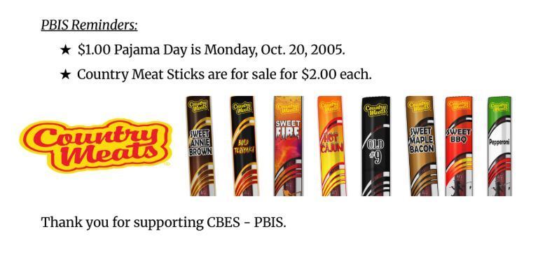 Fundraiser Reminders