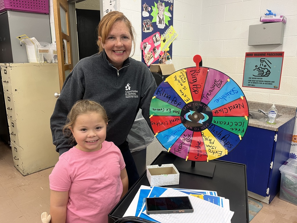 Wheel of Goodness - RES student