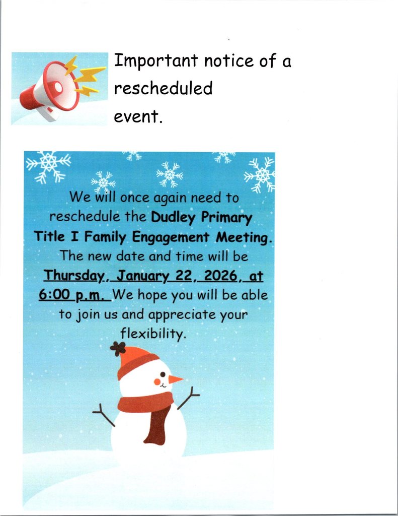 FEM rescheduled to Jan. 16th 2026