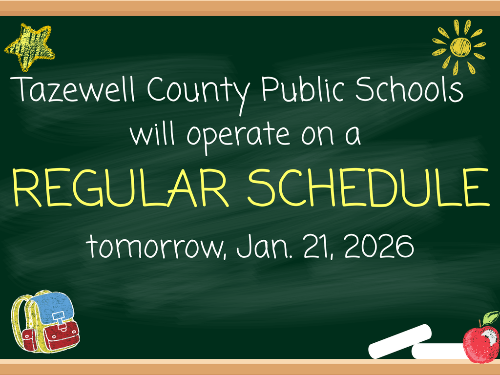 Regular Schedule tomorrow, Jan. 21, 2026!