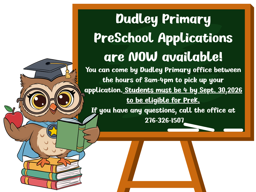 Preschool applications are available