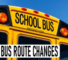 bus route changes